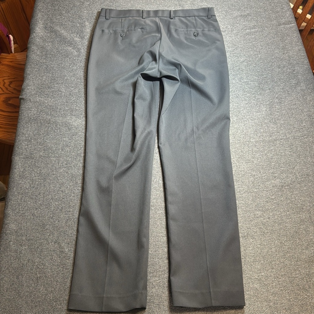 Men's Apt 9 Dark Gray Dress Pants - Picture 4 of 5